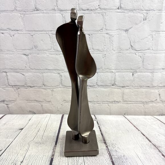 Kramer Sculptures steel hand forged in Canada 'Quiet Encounter #562 2000